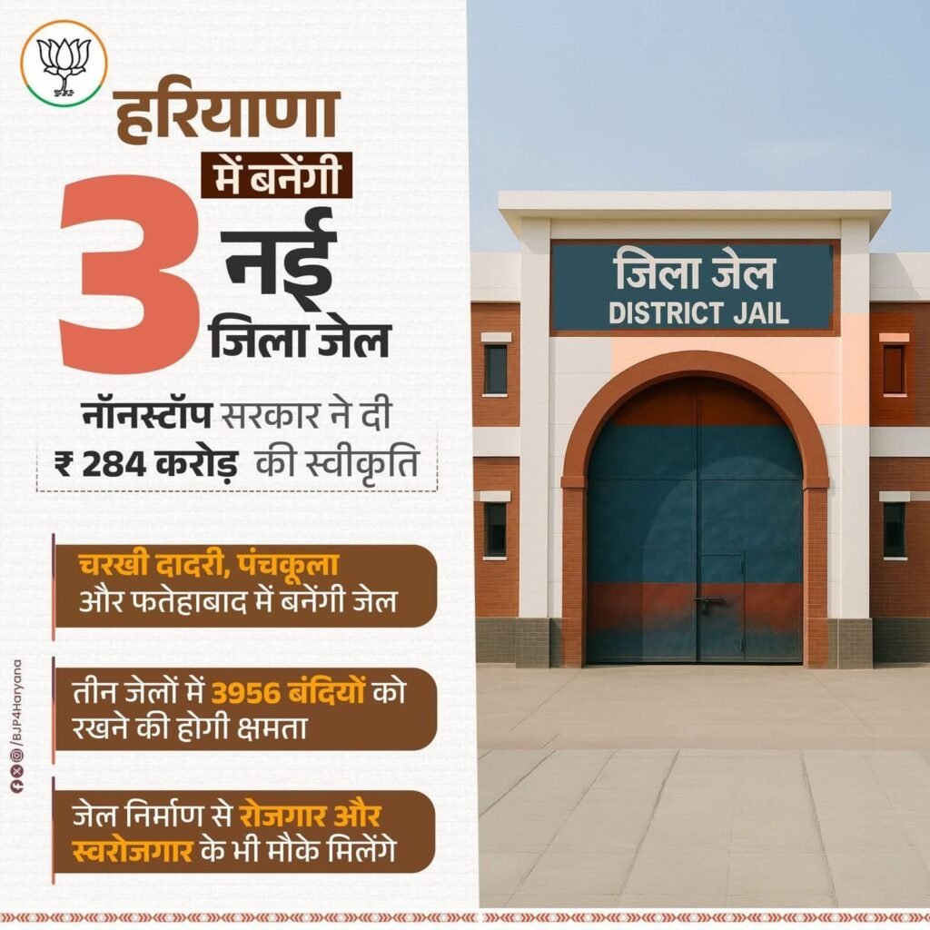 Haryana New District Jail Construction